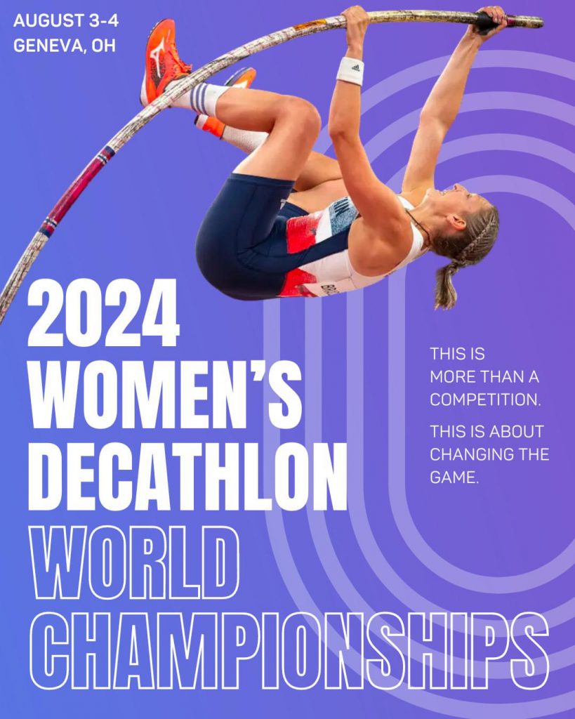 Inaugural Women's Decathlon World Championships Tickets, Sat, Aug