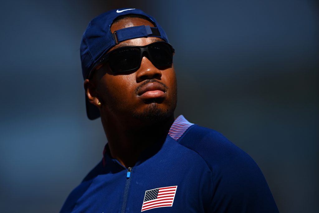 Kyle Garland wearing sunglasses